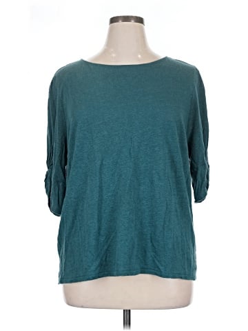 Garnet Hill 3/4 Sleeve T-Shirt (view 1)