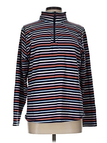 St. John's Bay Long Sleeve Polo (view 1)