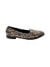 ASOS Design Animal Print Brown Flats Size 6 - photo 1