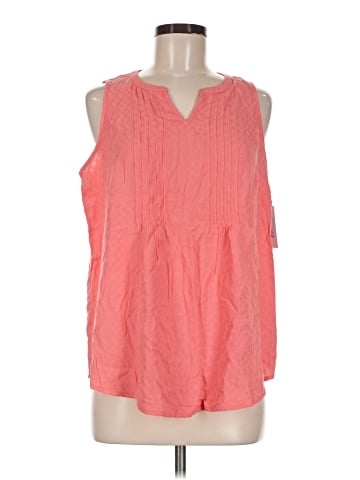 Croft & Barrow Sleeveless Blouse (view 1)