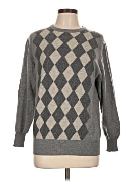 Snow Lotus Cashmere Pullover Sweater (view 1)