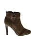 Tory Burch 100% Leather Brown Ankle Boots Size 10 - photo 1