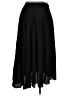 ASOS Design 100% Polyester Solid Black Formal Skirt Size 10 Maternity - photo 1