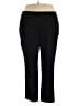 Investments Solid Black Active Pants Size 22 - photo 1