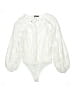 Express Ivory Long Sleeve Blouse Size S - photo 1