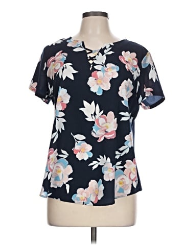 Van Heusen Short Sleeve Blouse (view 1)