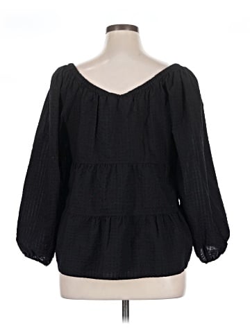 Old Navy 3/4 Sleeve Blouse (view 2)
