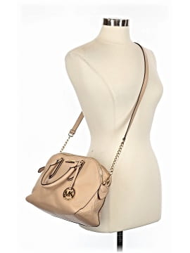MICHAEL Michael Kors Leather Satchel (view 2)