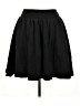 Line & Dot Solid Black Casual Skirt Size 16 - photo 1