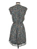 DR2 100% Polyester Print Blue Casual Dress Size XS - photo 2