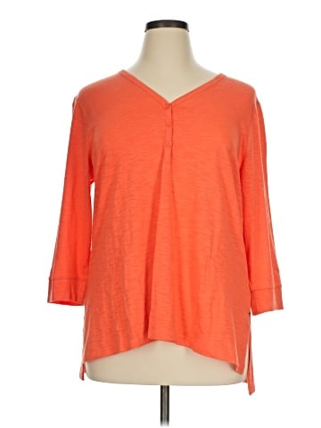 Chico's 3/4 Sleeve Top (view 1)