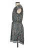 DR2 100% Polyester Print Blue Casual Dress Size XS - photo 5