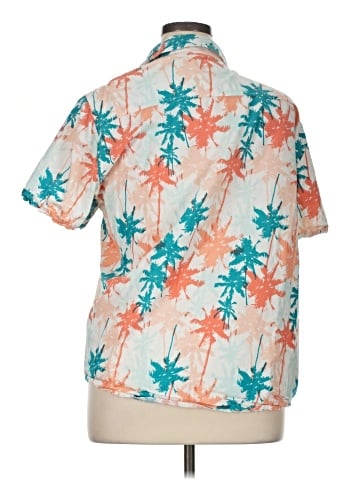 Assorted Brands Short Sleeve Button-Down Shirt (view 2)