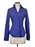 Express Design Studio Blue Long Sleeve Button-Down Shirt Size 2 - photo 1