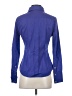 Express Design Studio Blue Long Sleeve Button-Down Shirt Size 2 - photo 2