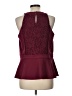 Thalia Sodi Burgundy Sleeveless Blouse Size L - photo 2