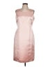 Kasper Pink Cocktail Dress Size 12 Petite - photo 1