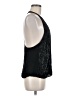 Have 100% Viscose Black Sleeveless Blouse Size M - photo 4