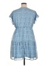 Unbranded 100% Polyester Blue Casual Dress Size XL - photo 2