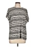 J.Jill Gray Short Sleeve Top Size L - photo 1