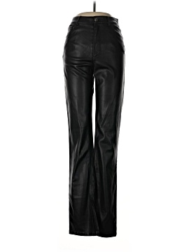 Zara Faux Leather Pants (view 1)