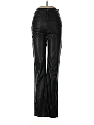 Zara Faux Leather Pants (view 1)