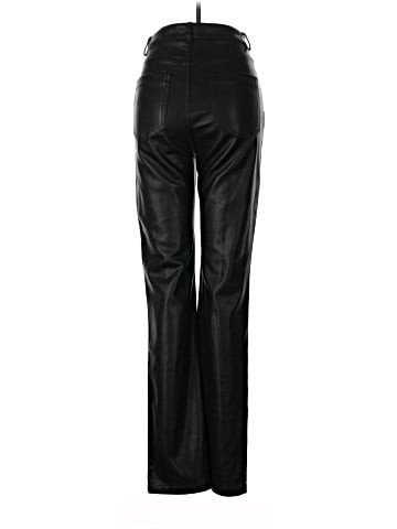 Zara Faux Leather Pants (view 2)