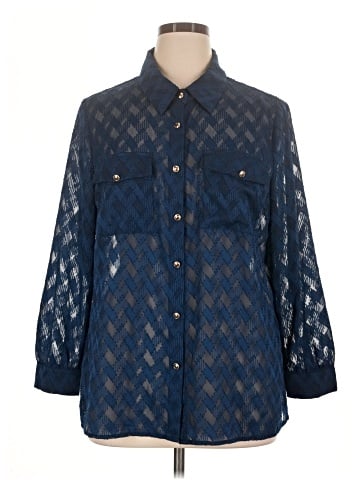 BLOOMCHIC 3/4 Sleeve Blouse (view 1)
