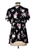Torrid Black Short Sleeve Blouse Size Lg Plus (0) - photo 2