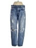 MOUSSY VINTAGE 100% Cotton Stars Blue Jeans Size 26 waist - photo 1