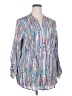 Ruby Rd. Blue Long Sleeve Blouse Size 2X - photo 1
