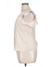 Maison Jules 100% Polyester Ivory Short Sleeve Blouse Size XL - photo 5