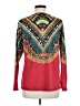 Chaos Monkey Red Long Sleeve Henley Size M - photo 2