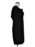 Charles Henry Solid Black Cocktail Dress Size M - photo 4