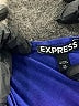 Express Solid Blue Cocktail Dress Size XS - photo 7