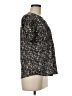 Unbranded Floral Black Short Sleeve Blouse Size M - photo 4