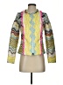 Molly Bracken Print Yellow Ivory Jacket Size XS - photo 1