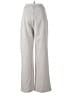Unbranded 100% Polyester Stripes Ivory Dress Pants Size S - photo 2