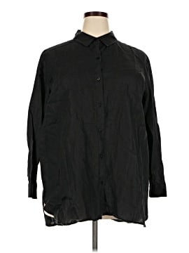 Eileen Fisher Long Sleeve Button-Down Shirt (view 1)