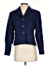 Bigio Collection Tweed Blue Blazer Size 4 - photo 1