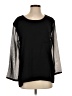 Rag & Bone 100% Viscose Black 3/4 Sleeve Top Size S - photo 1