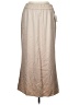 Open Edit 100% Polyester Solid Tan Casual Skirt Size L - photo 1