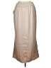Open Edit 100% Polyester Solid Tan Casual Skirt Size L - photo 2