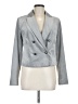 White House Black Market 100% Polyester Gray Blazer Size 8 - photo 1