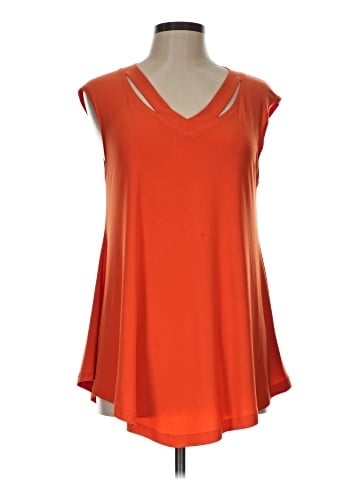 Lace Sleeveless T-Shirt (view 1)