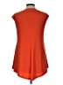 Lace Orange Sleeveless T-Shirt Size L - photo 2