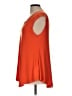 Lace Orange Sleeveless T-Shirt Size L - photo 5
