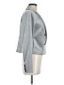 White House Black Market 100% Polyester Gray Blazer Size 8 - photo 4
