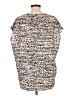MM. LaFleur 100% Polyester Silver Sleeveless Blouse Size L - photo 2