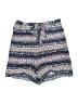 Cherokee 100% Rayon Print Blue Shorts Size 4X - photo 1